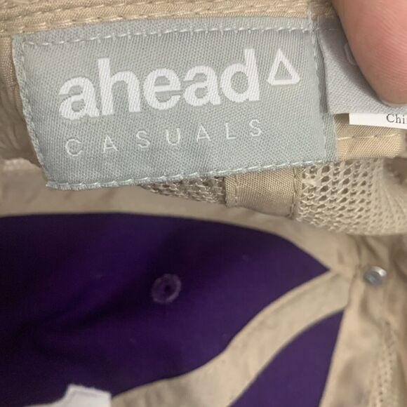 Union Pacific Railroad AHEAD Cap Hat Purple with Pride Flag on the side NWT - Picture 13 of 14